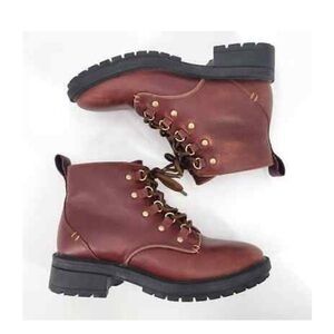 Cole Haan Briana Grand Lace-Up Hiker boots, Woodbury, Size 6